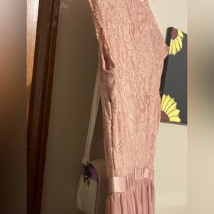 Pink formal dress